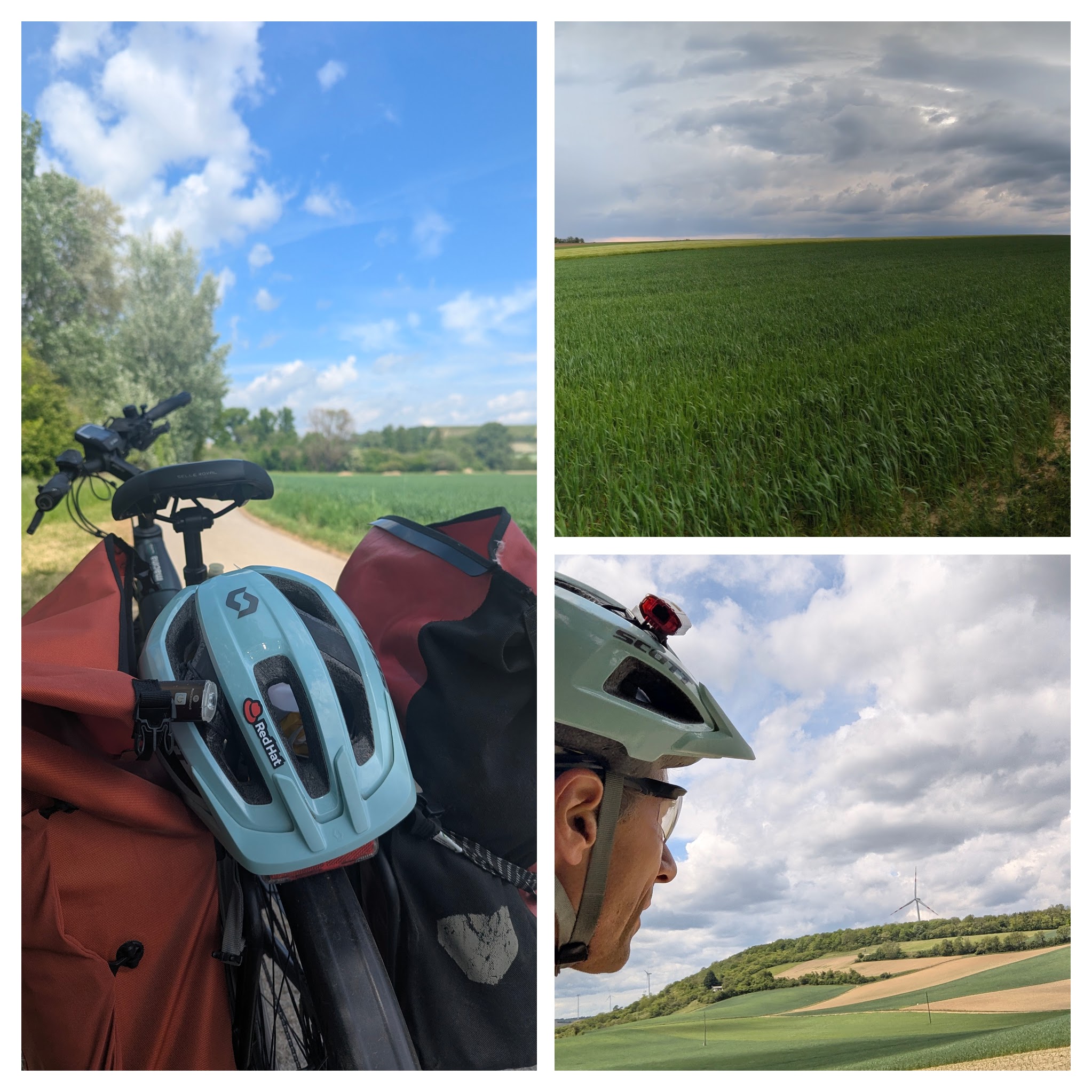 Cycling along EV9 between Vienna and Brno